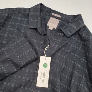 A-Frame Stretch Men's Slim Fit‎ Plaid Button Down Shirt - Stitch Fix Exclusive
